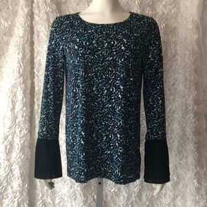 Blue and Black Michael Kors Shirt